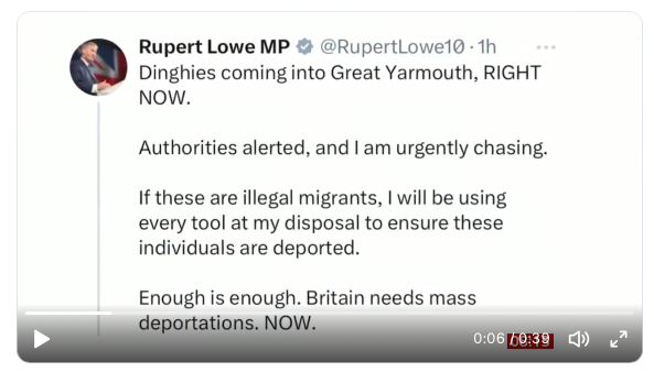 "I am urgently chasing"