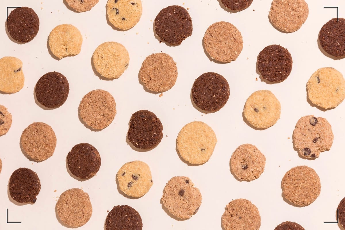 Cookies on a platter.